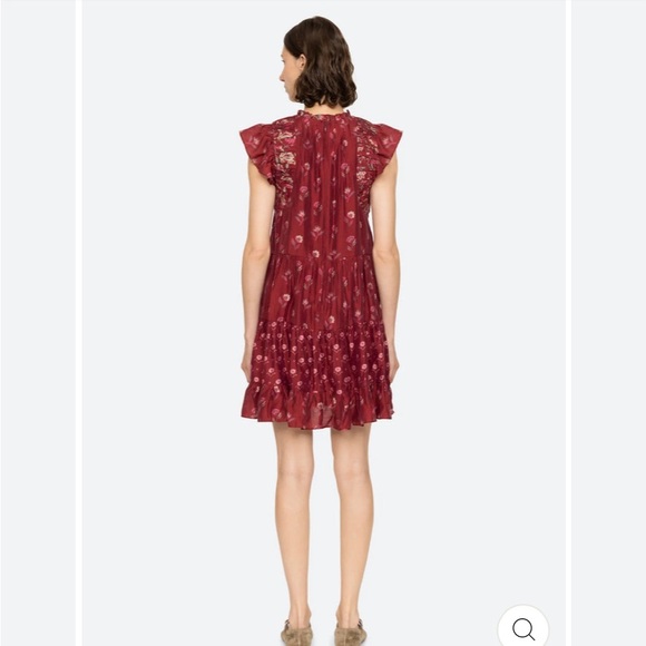 Sea New York Floral Ruffle Sleeve Dress - Picture 3 of 5